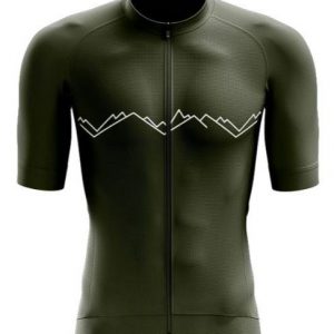 Ridgeline Jersey front Olive