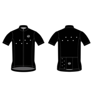 black poka dot jersey